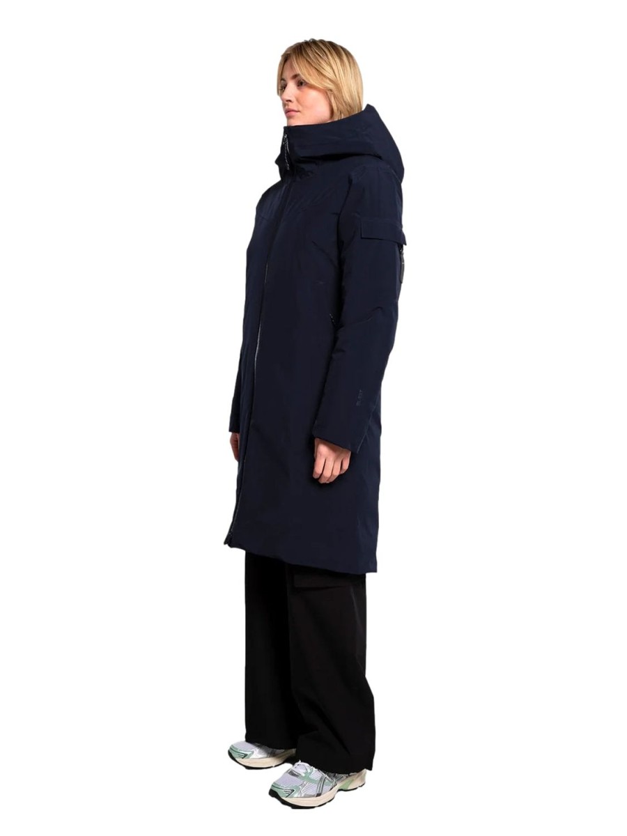 Dame Blæst | Blaest Bjorli 2.0 Jacket Dark Navy Jakke Marine