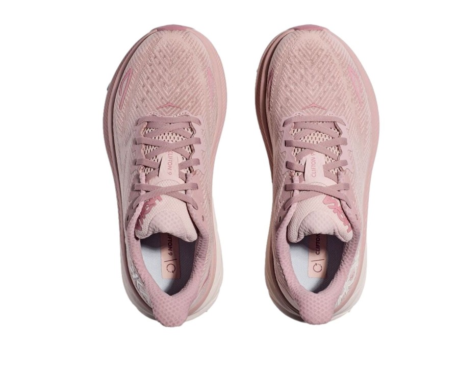 Dame HOKA | Hoka W Clifton 9 Sko Rosa