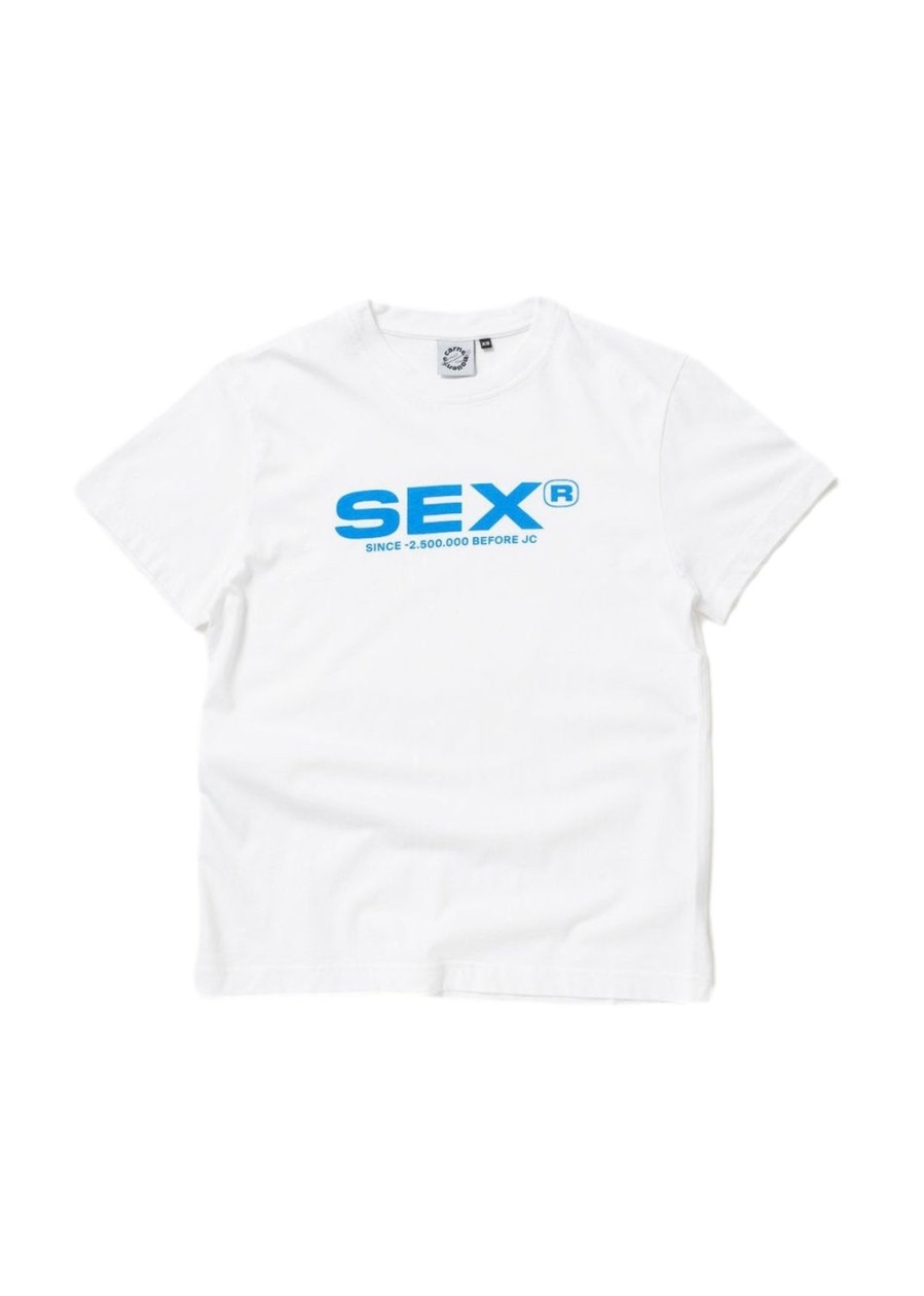 Herre Carne Bollente | Carne Bollente Sex T-Shirt Hvit