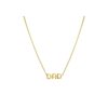 Smykker Maria Black | Maria Black Dad Necklace Smykke Gull