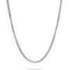 Smykker Tom Wood Jewellery | Tom Wood Jewellery Curb Chain M 24,5 Inch Smykke Solv