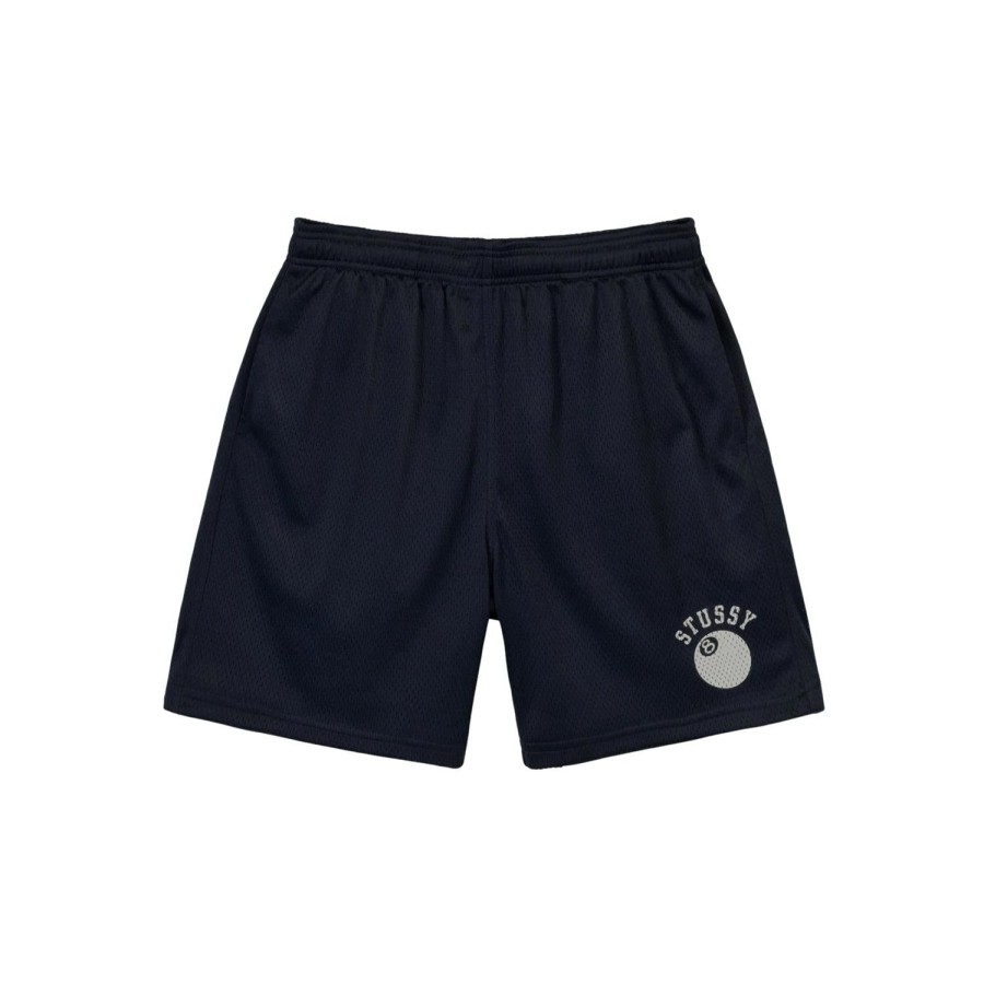 Herre Stussy | Stussy 8-Ball Mesh Short Shorts Navy