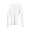 Dame FWSS | Fwss Red Poppy Mock Neck Top Genser. Off-White