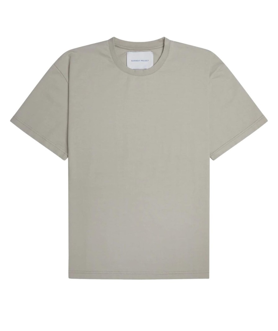 Herre Garment Project | Garment Project Gp Heavy Tee T-Shirt Solv