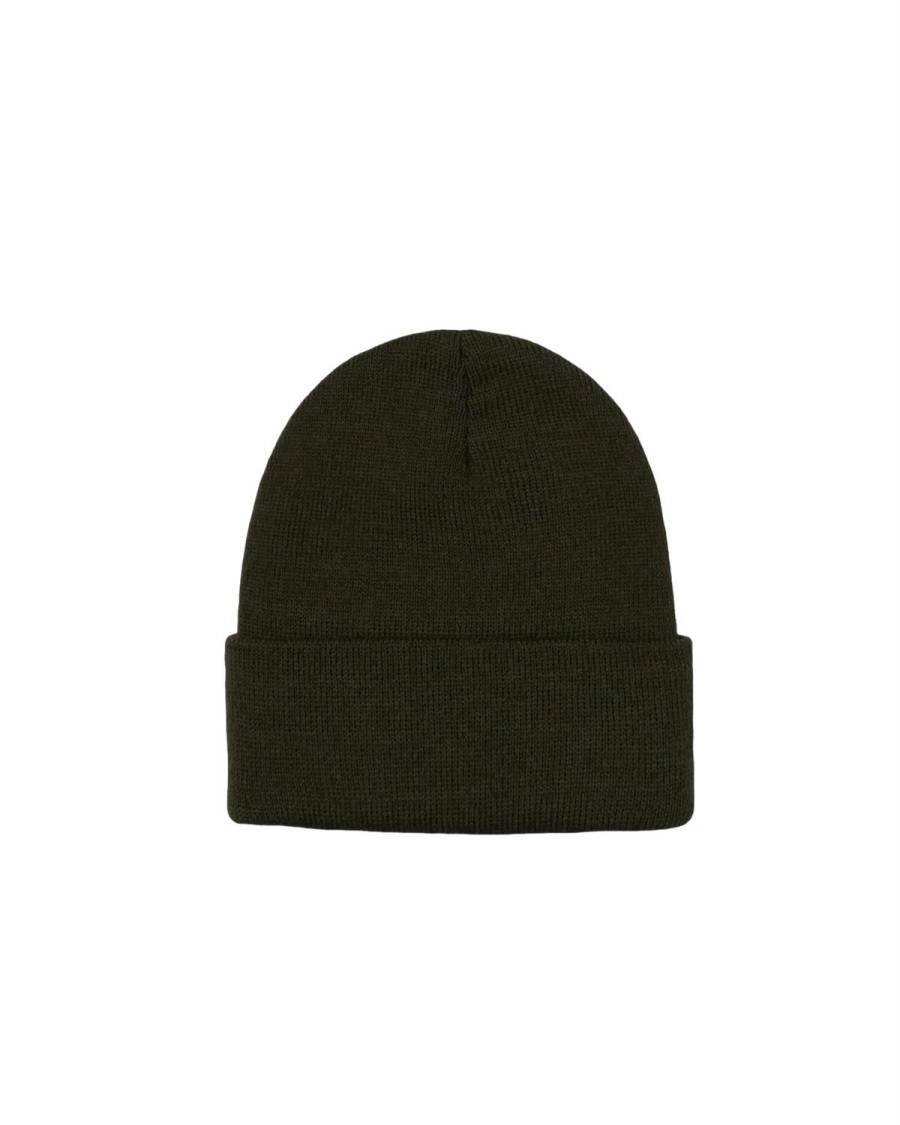 Dame Stussy | Stussy Stock Cuff Beanie Lue Oliven