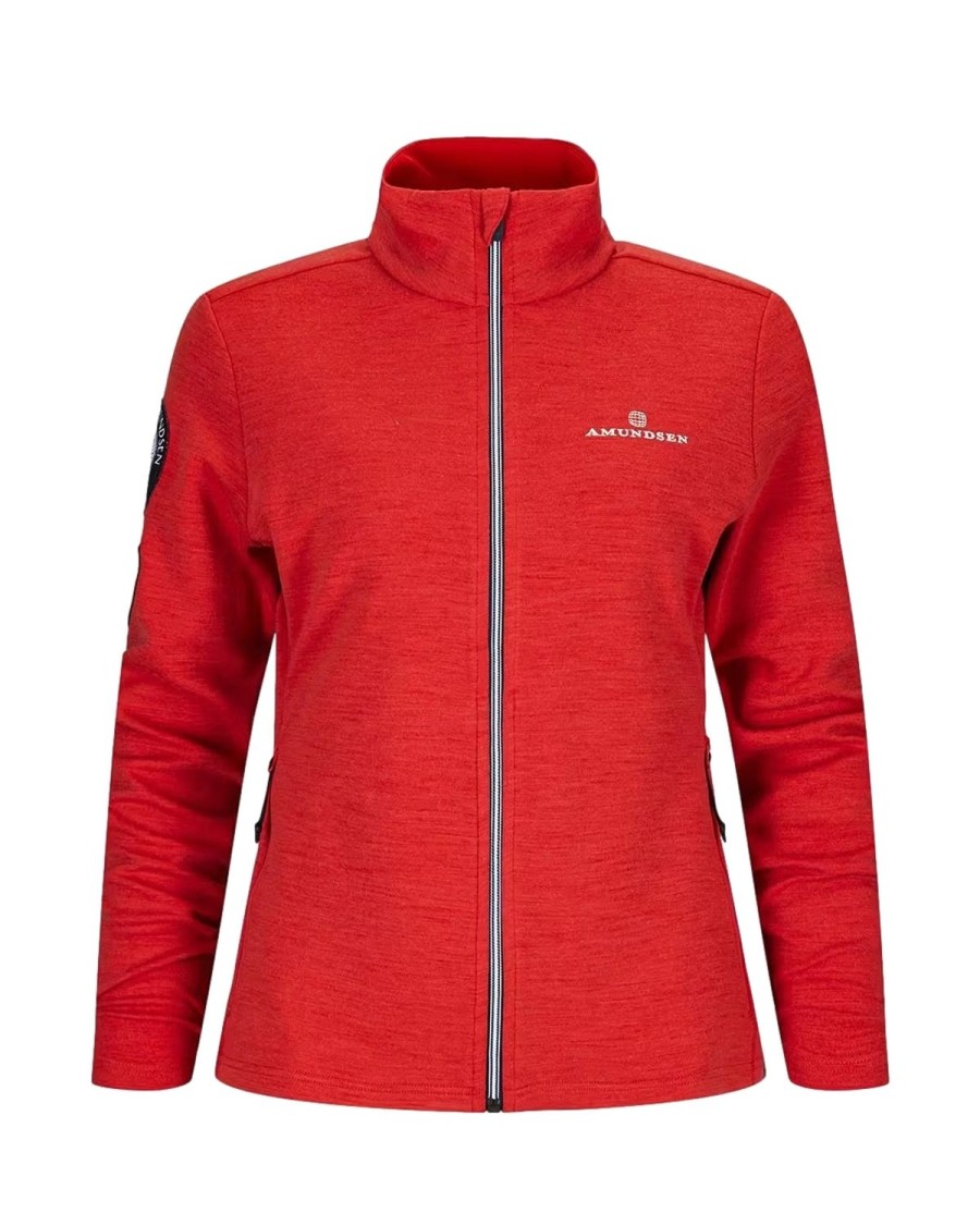 Dame Amundsen | Amundsen Peak Full Zip Womens Genser Rod