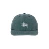 Dame Stussy | Stussy Washed Basic Low Pro Cap Caps Gronn