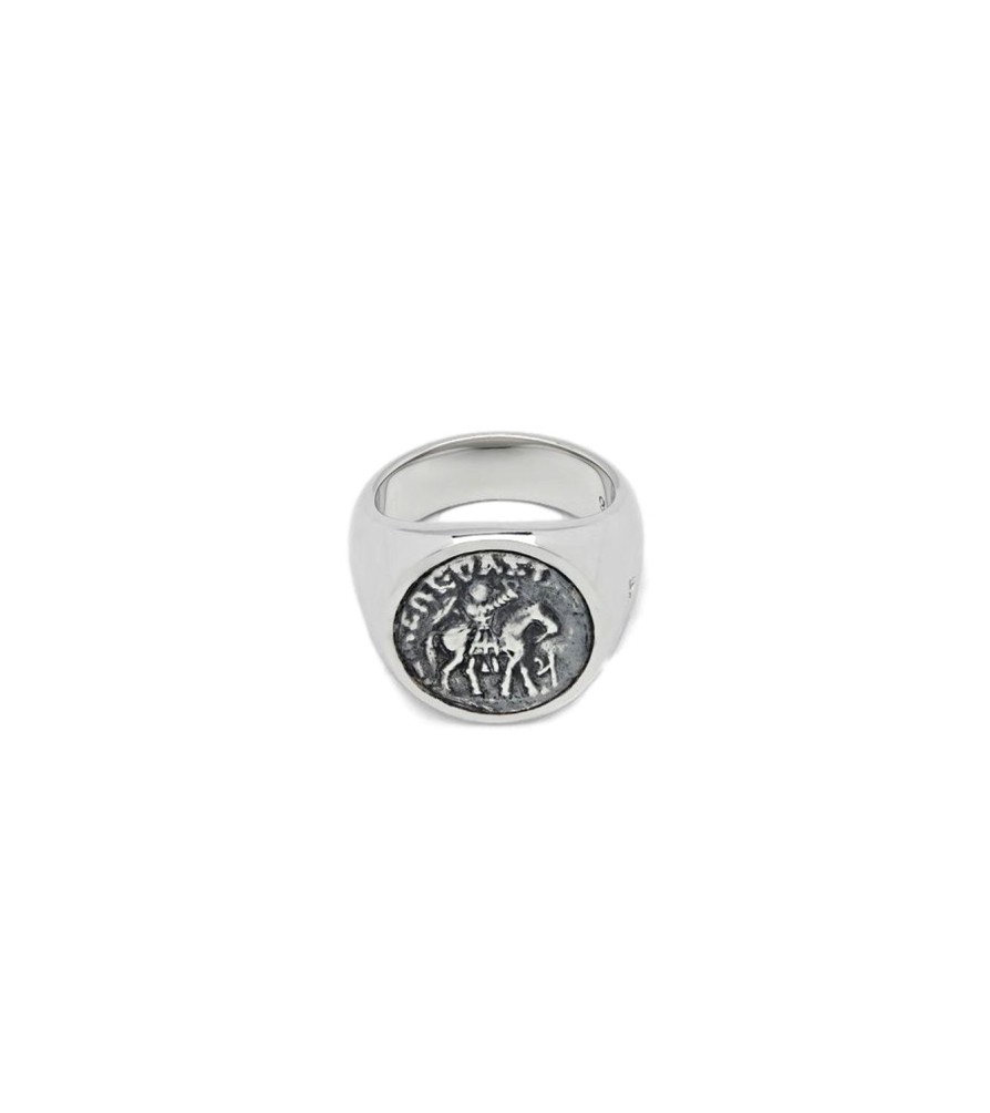 Smykker Tom Wood Jewellery | Tom Wood Jewellery Coin Ring Silver Ring Solv