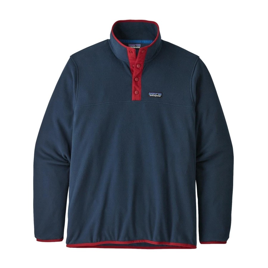 Herre Patagonia | Patagonia M Micro D Snap-T P/O Genser. Morkebla