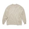 Herre Acne | Acne Crew Logo Stamp Sweatshirt Genser Lysebrun