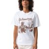 Herre Carne Bollente | Carne Bollente Yellowstone Bone T-Shirt Hvit