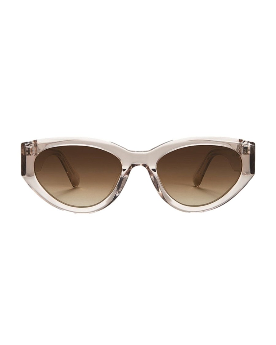 Dame Chimi Eyewear | Chimi Eyewear Ecru 06 Solbriller Ecru