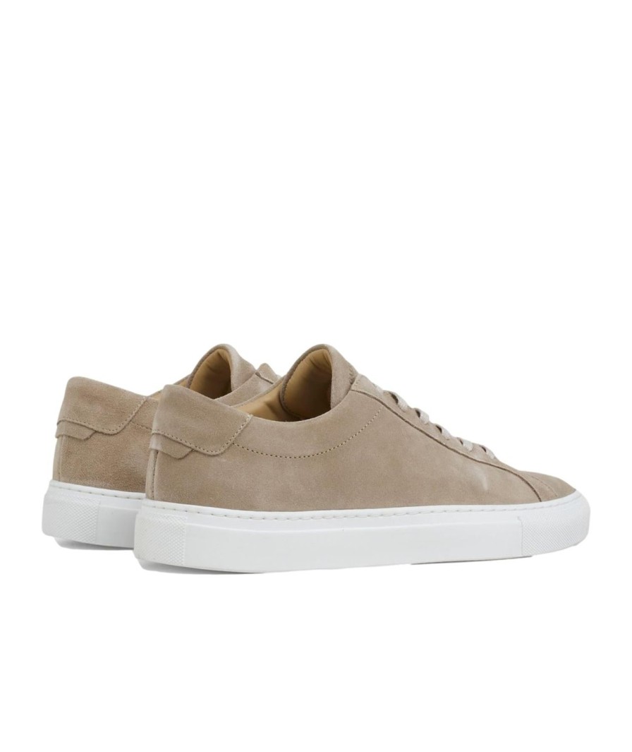 Herre Garment Project | Garment Project Premium Low Earth Suede Sko Lysebrun