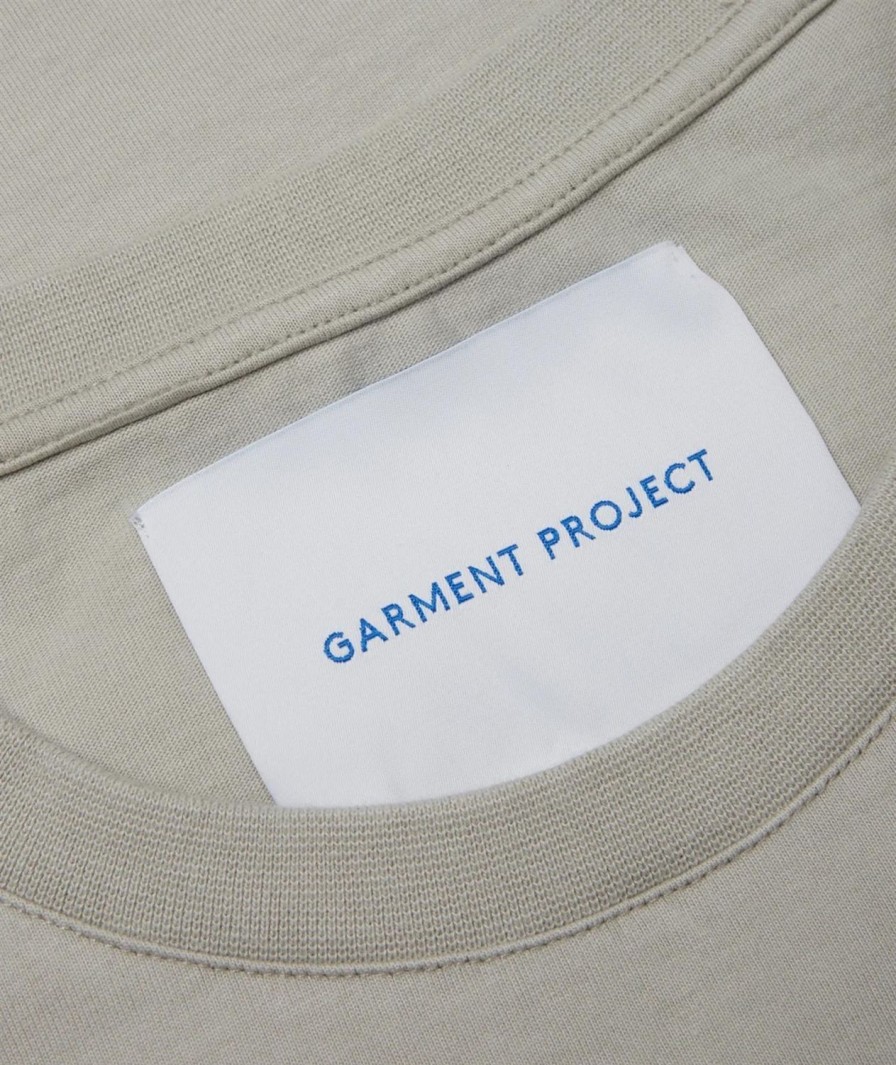 Herre Garment Project | Garment Project Gp Heavy L/S Tee T-Shirt Solv