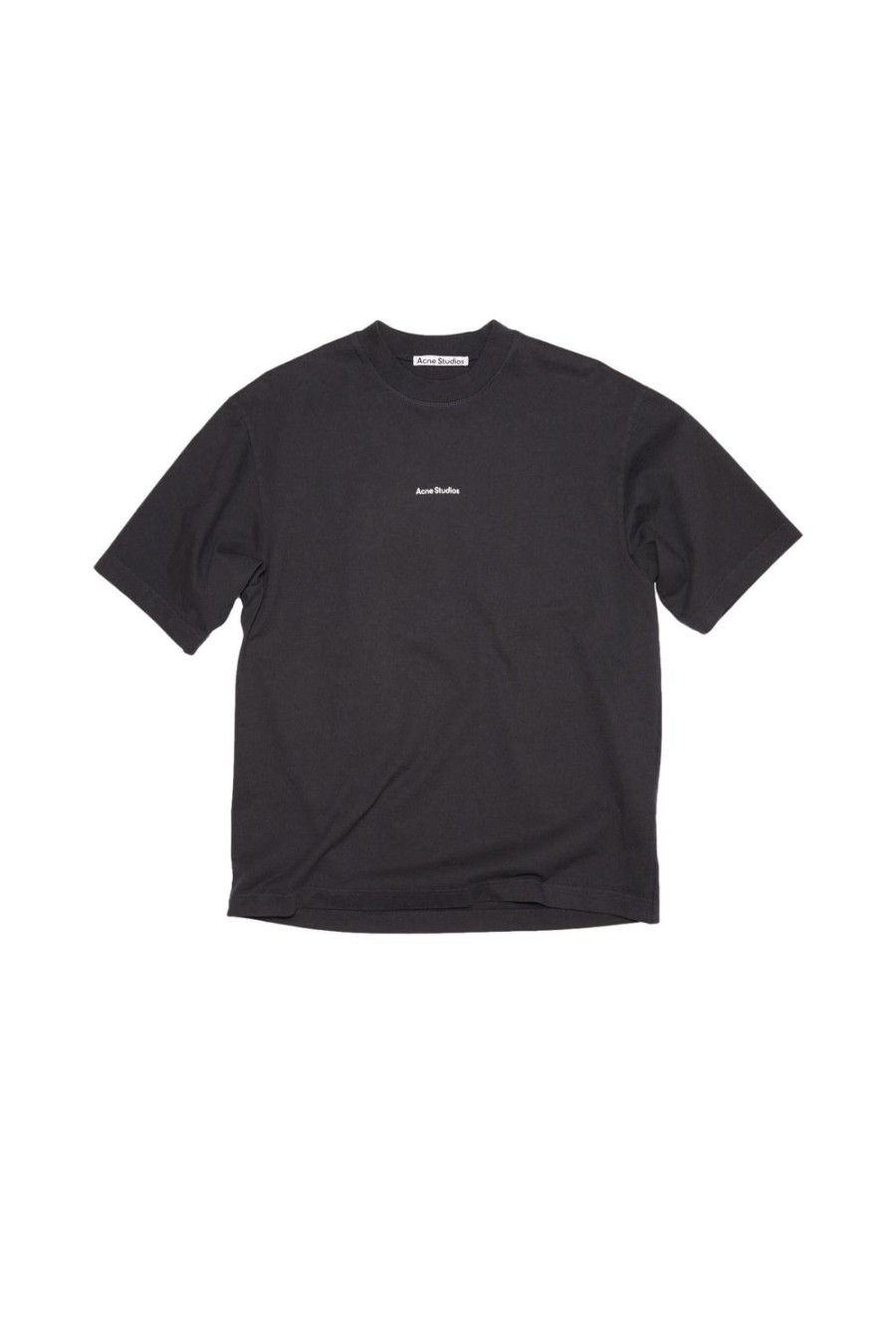 Herre Acne | Acne Logo T-Shirt T-Shirt Sort