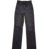 Dame Acne | Acne 1977 Vintage Black Jeans Vasket Sort