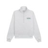 Dame Sporty u0026 Rich | Sporty & Rich Upper East Side Quarter Zip Genser- Gra