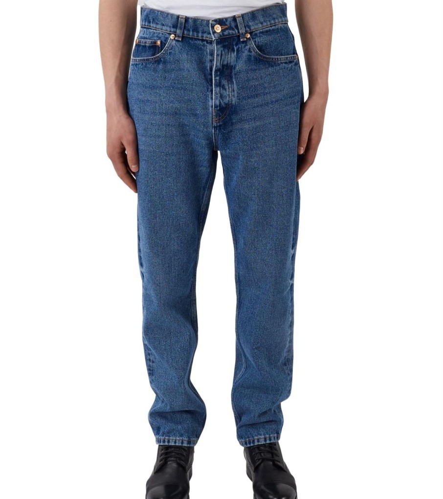 Herre Tom Wood | Tom Wood Sting Jeans Bla