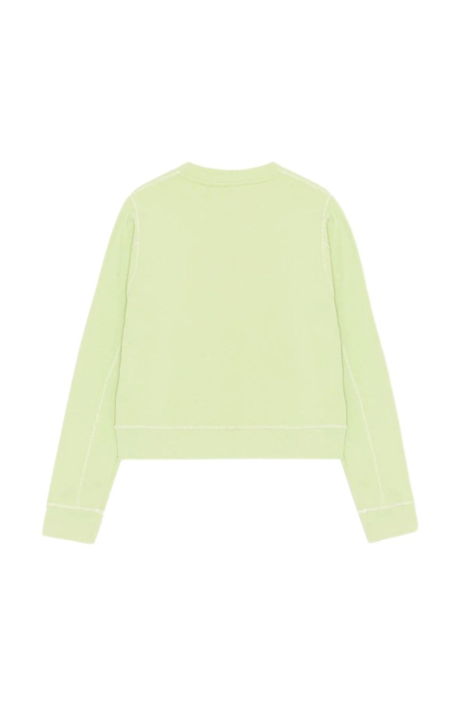 Dame Ganni | Ganni Isoli Rock Sweatshirt Genser- Pastellgronn