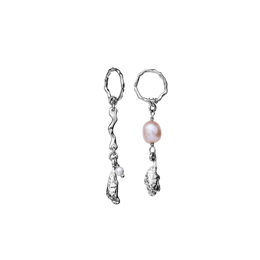 Smykker Maanesten | Maanesten Lyric Earring Oredobber Solv