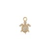 Smykker Emilia by Bon Dep | Emilia By Bon Dep Emilia Cassandra Charm Turtle Charm Gull