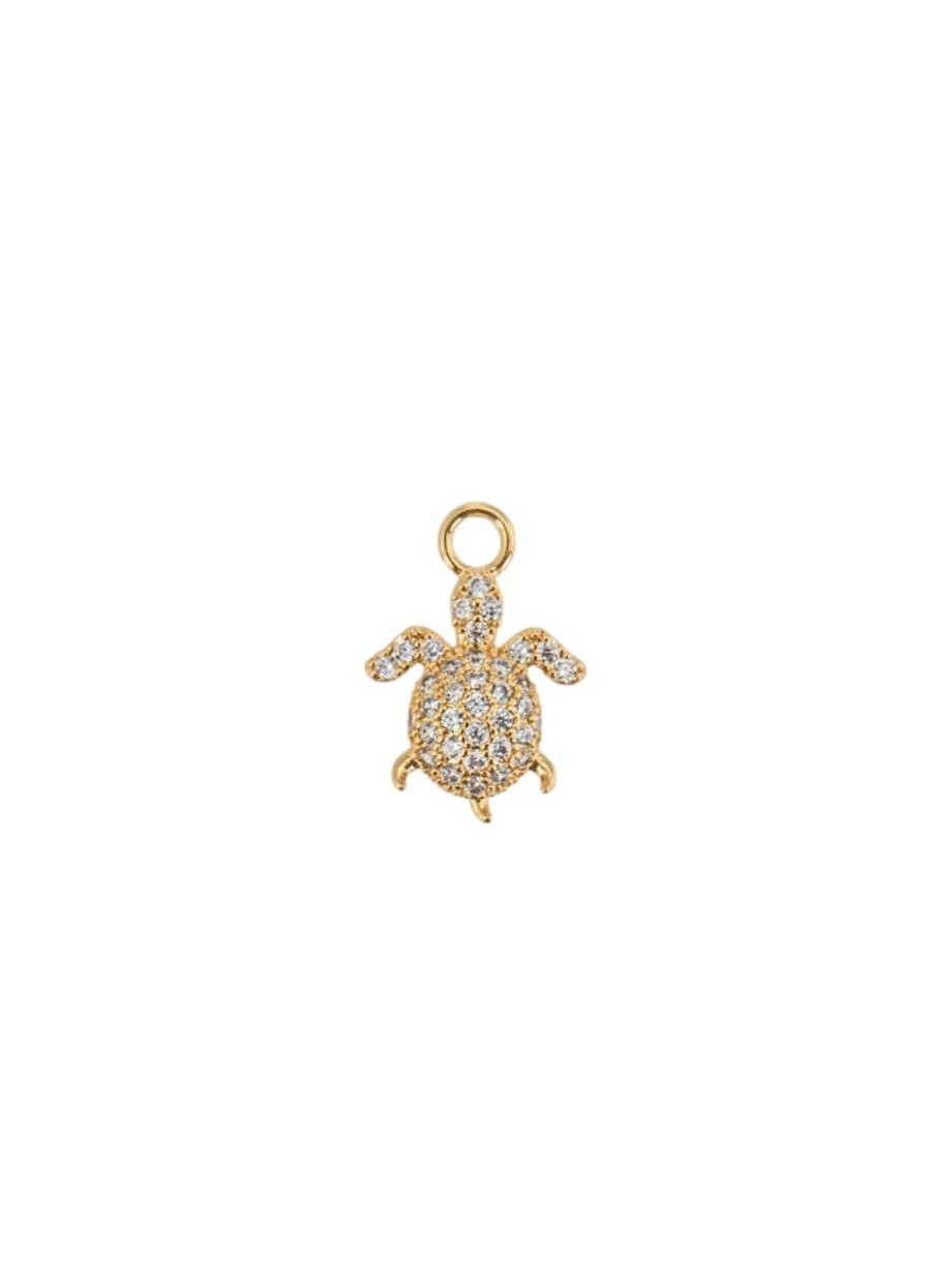 Smykker Emilia by Bon Dep | Emilia By Bon Dep Emilia Cassandra Charm Turtle Charm Gull