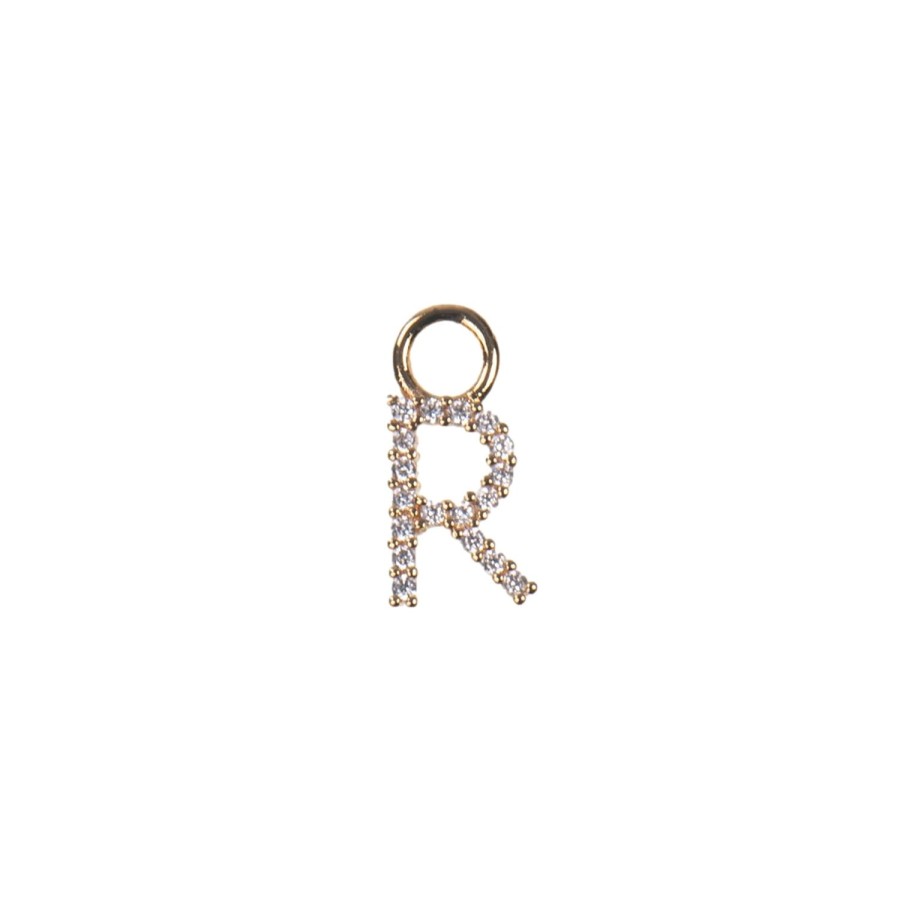 Smykker Emilia by Bon Dep | Emilia By Bon Dep Letter Charm R Charm Gull