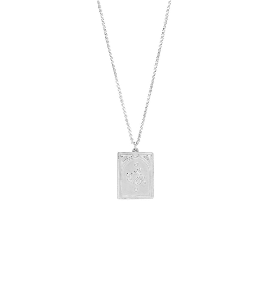 Smykker Tom Wood Jewellery | Tom Wood Jewellery Tarot Lovers Pendant Smykke Solv