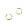 Smykker Tom Wood Jewellery | Tom Wood Jewellery Classic Hoop Medium Gold Oredobber Gull