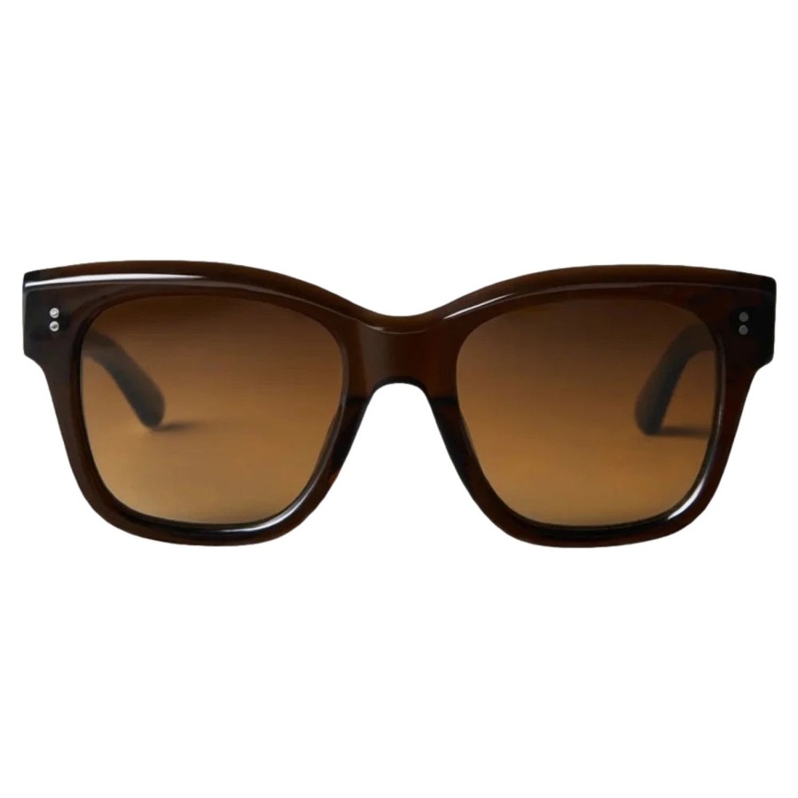 Dame Chimi Eyewear | Chimi Eyewear 07.2 Brown Solbriller Brun