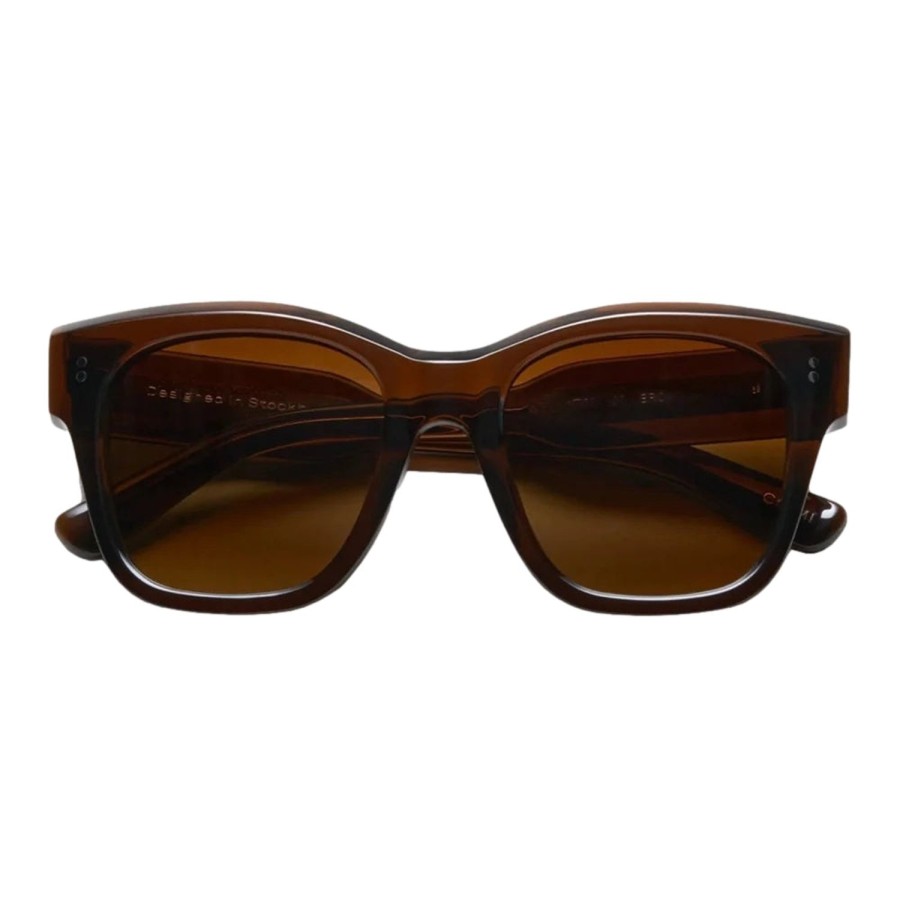 Dame Chimi Eyewear | Chimi Eyewear 07.2 Brown Solbriller Brun