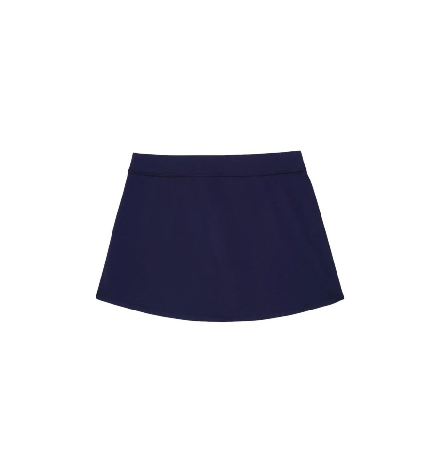 Dame Sporty u0026 Rich | Sporty & Rich New Serif Court Skirt Skjort Navy