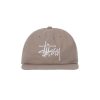 Dame Stussy | Stussy Basic Strapback Cap Caps Khaki