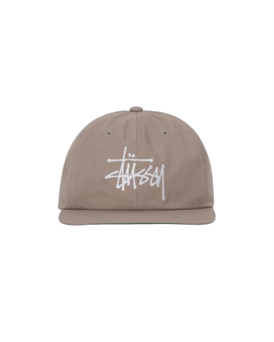 Dame Stussy | Stussy Basic Strapback Cap Caps Khaki