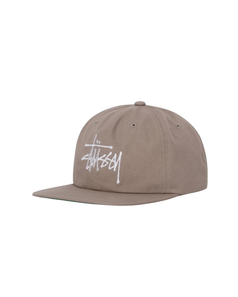 Dame Stussy | Stussy Basic Strapback Cap Caps Khaki