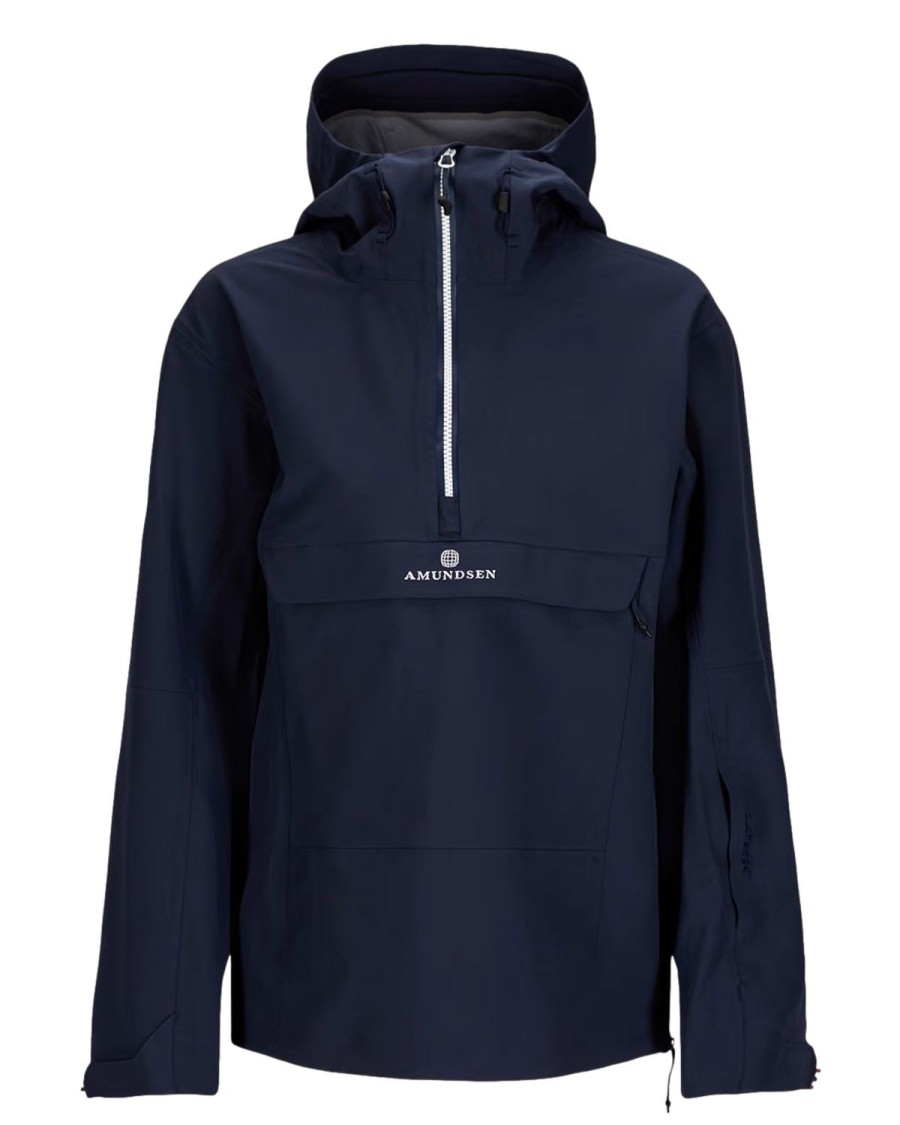 Dame Amundsen | Amundsen Peak Anorak Womens Jakke Morkebla