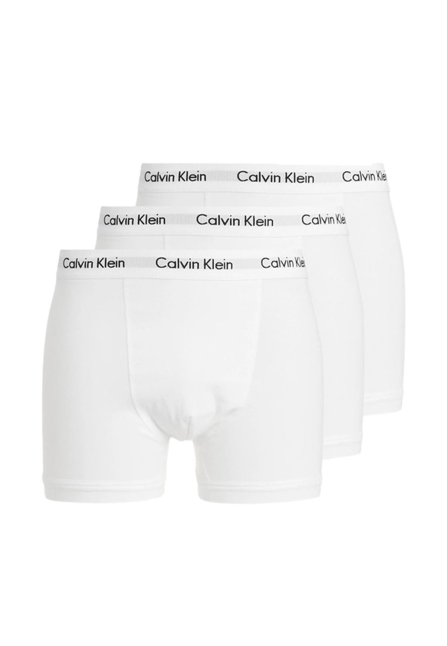 Herre Calvin Klein Underwear | Calvin Klein Underwear 3Pk Boxer Brief Boxershorts Hvit