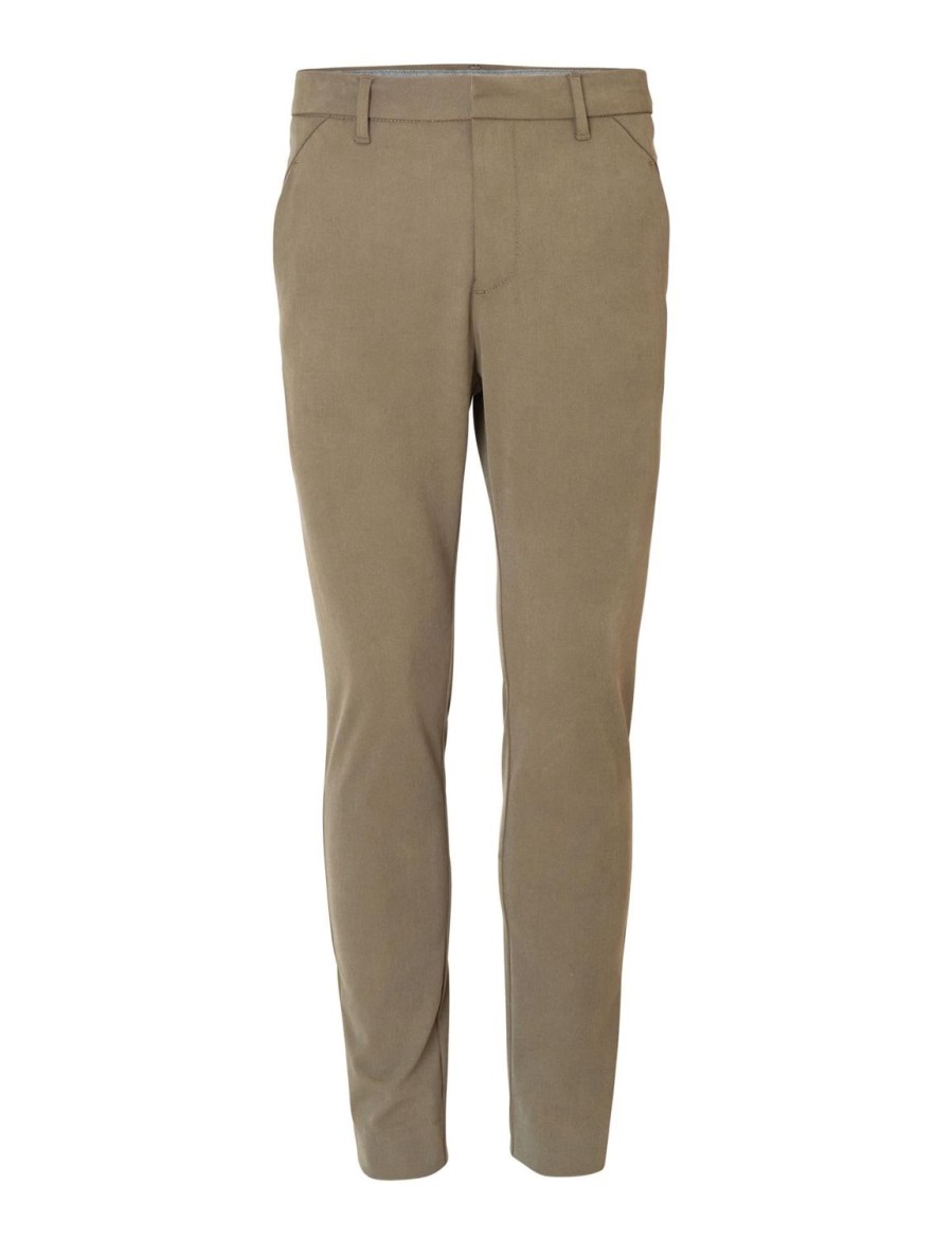 Herre Plain | Plain Joshpl 315 Khaki Bukse Khaki