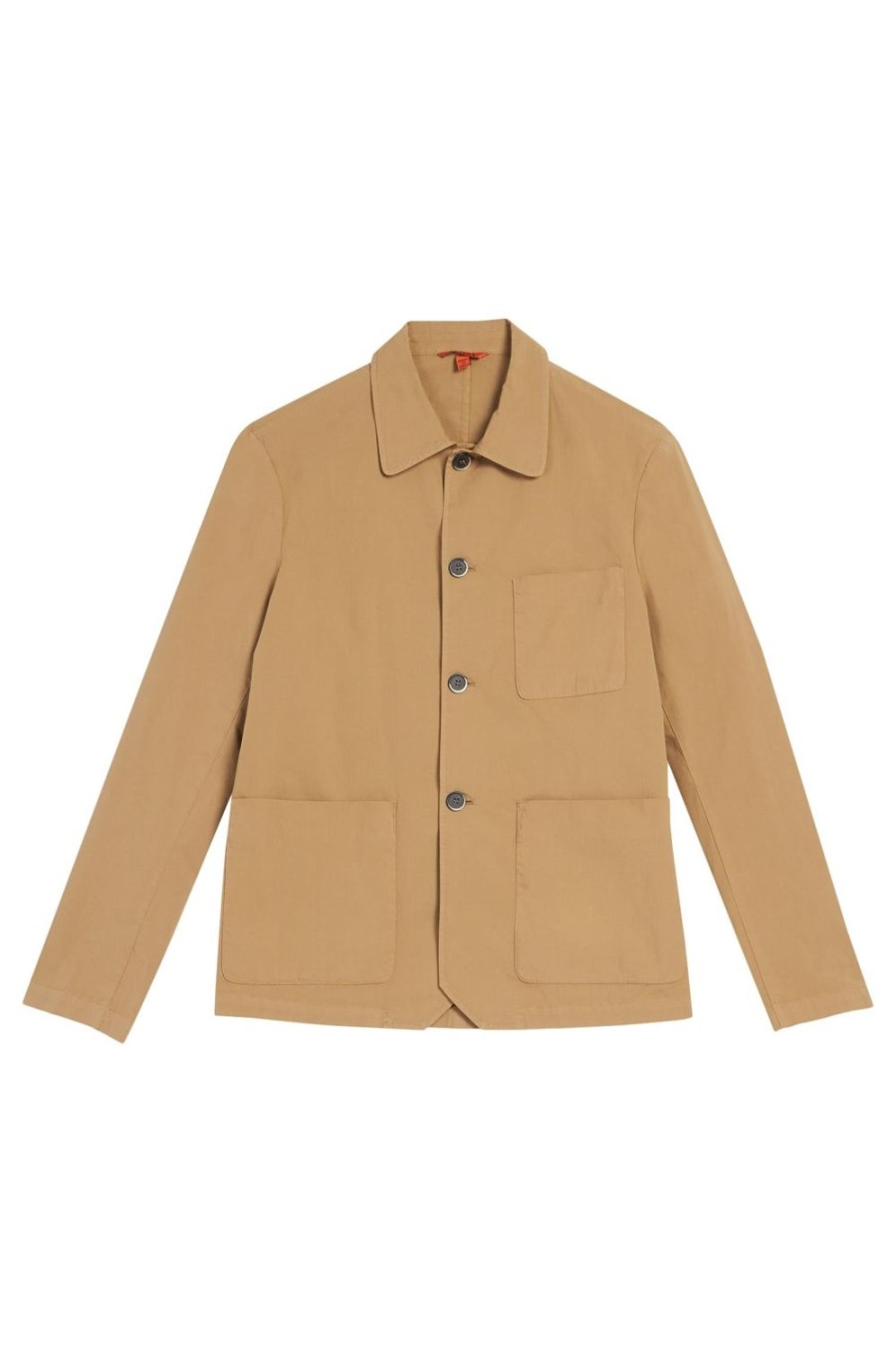 Herre Barena Venezia | Barena Venezia Overshirt Visal Garbo Overshirt Beige