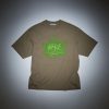 Herre Acne | Acne Glow In The Dark Logo T-Shirt T-Shirt Beige