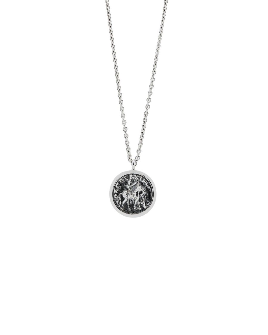 Smykker Tom Wood Jewellery | Tom Wood Jewellery Coin Pendant Smykke Solv