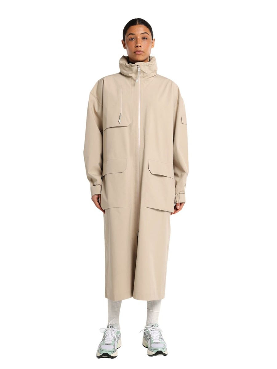 Dame Blæst | Blaest Klipra Coat Old Jakke Beige