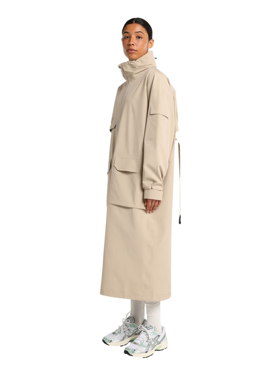 Dame Blæst | Blaest Klipra Coat Old Jakke Beige