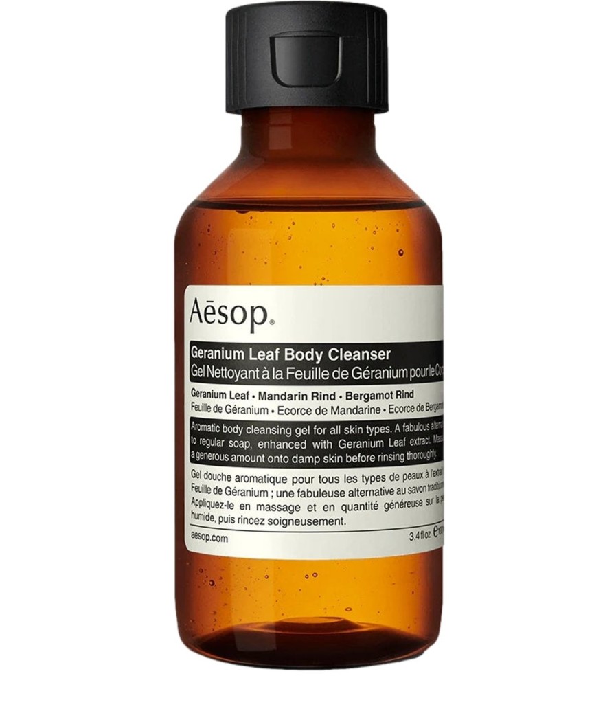 Livsstil Aesop | Aesop Geranium Leaf Body Cleanser 100Ml Dusjsape Gjennomsiktig