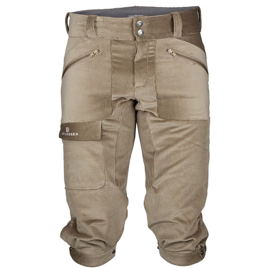 Herre Amundsen | Amundsen Concord Regular Knickerbockers Mens Bukse Lysebrun