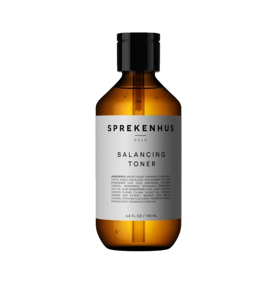 Livsstil Sprekenhus | Sprekenhus Balancing Toner 190Ml Ansiktsvann Gjennomsiktig