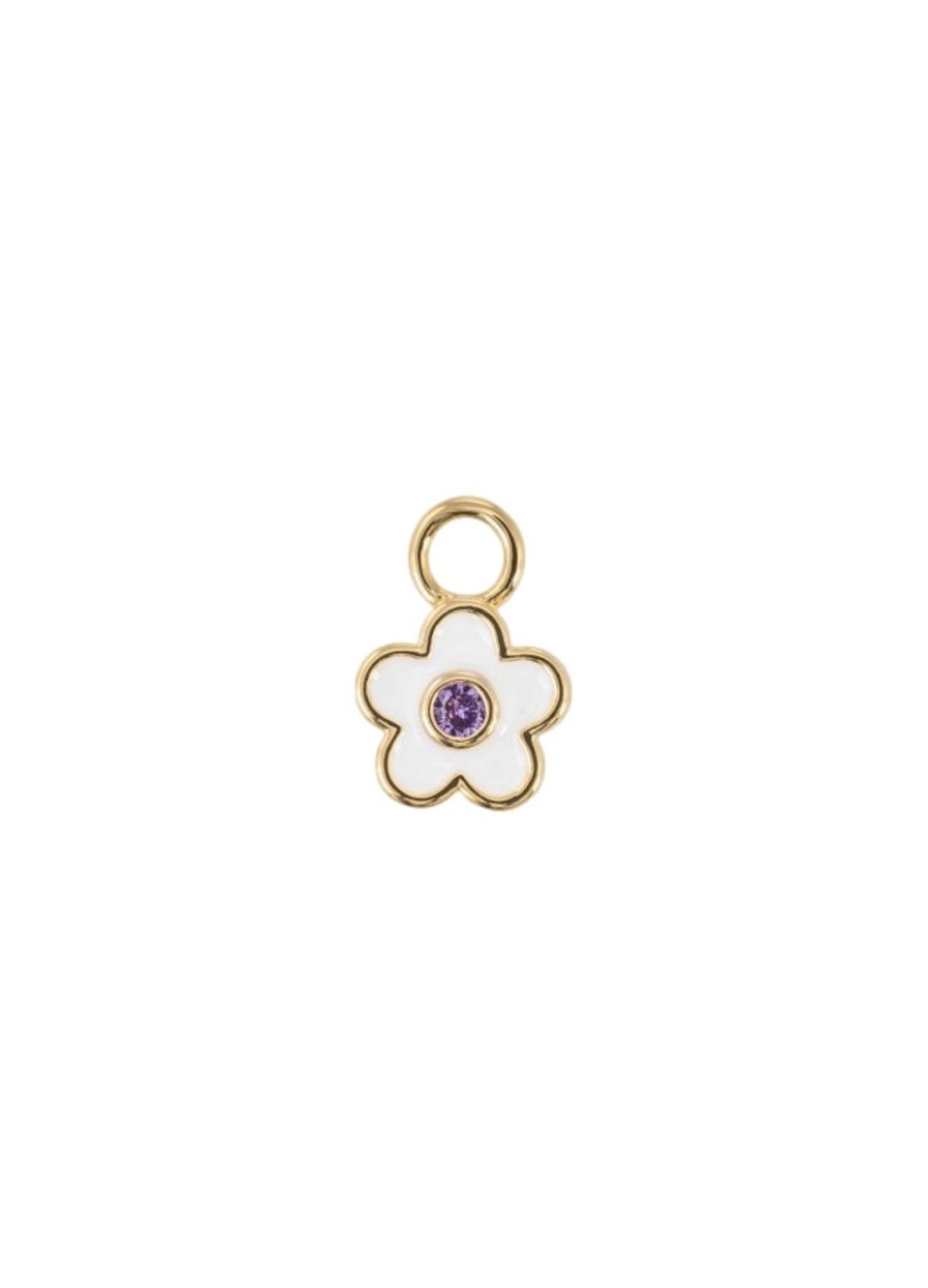 Smykker Emilia by Bon Dep | Emilia By Bon Dep Ingerline Charm Flower Charm Gull