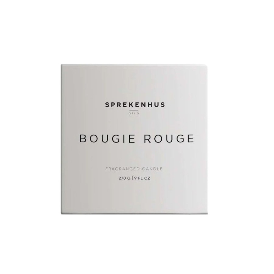 Livsstil Sprekenhus | Sprekenhus Scented Candle 270G - Bougie Rouge Duftlys Rod