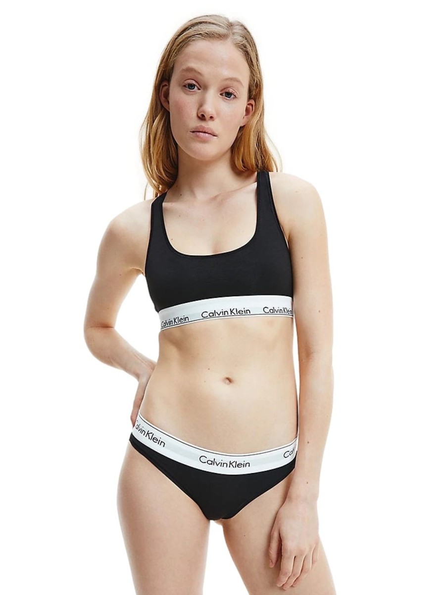 Dame Calvin Klein Underwear | Calvin Klein Underwear Bralette Undertoy Sort