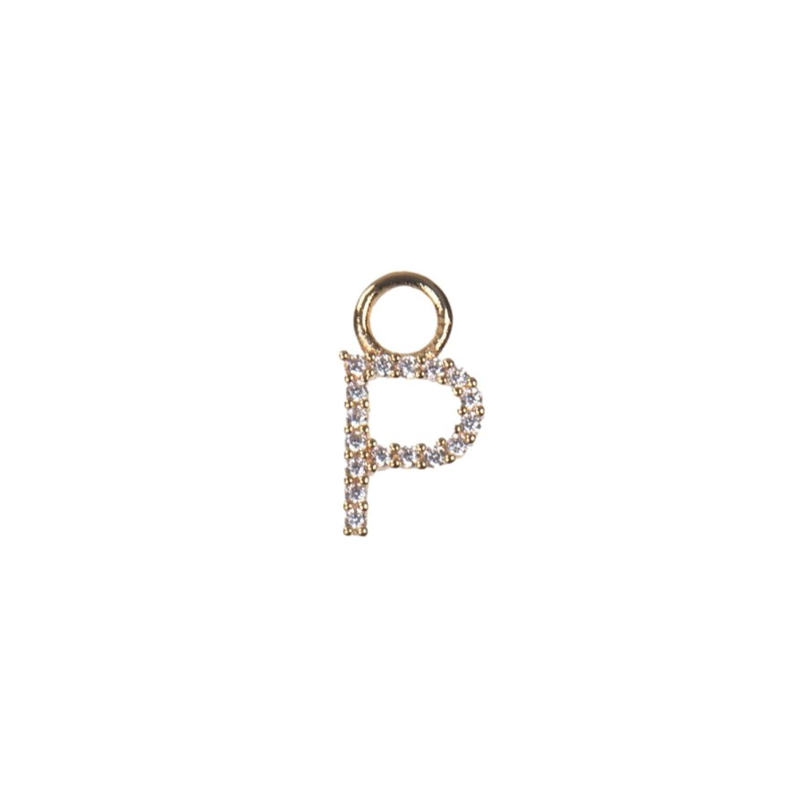 Smykker Emilia by Bon Dep | Emilia By Bon Dep Letter Charm P Charm Gull